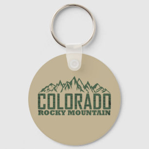 rocky Mountains Colorado Key Ring