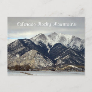 Rocky Mountains, Colorado Postcard