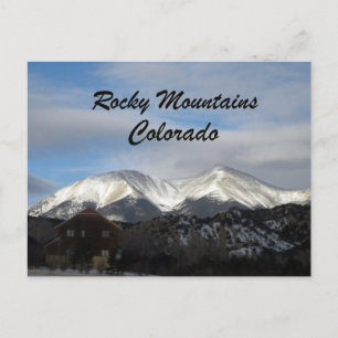 Rocky Mountains, Colorado Postcard