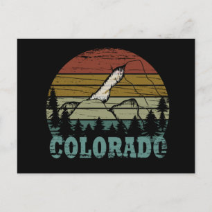 Rocky Mountains Colorado Postcard