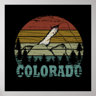 Rocky Mountains Colorado Poster