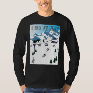 Rocky Mountains Deer Valley Winter Sports Ski Reso T-Shirt
