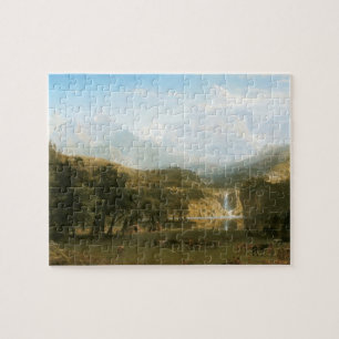 Rocky Mountains, Lander's Peak by Albert Bierstadt Jigsaw Puzzle