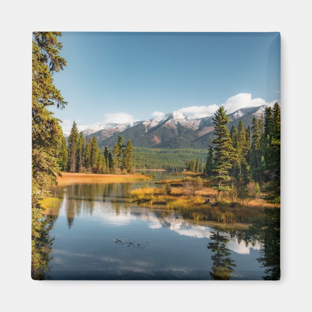 Rocky mountains magnet (Front)