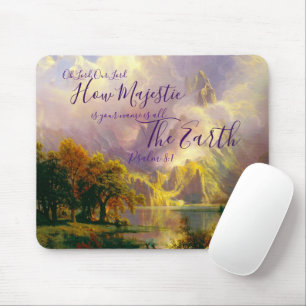 Rocky mountains Majestic Mouse Pad