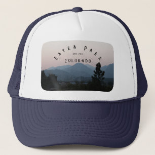 Rocky Mountains of Estes Park Trucker Hat
