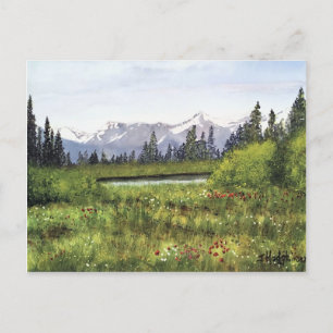 ROCKY MOUNTAINS POST CARD