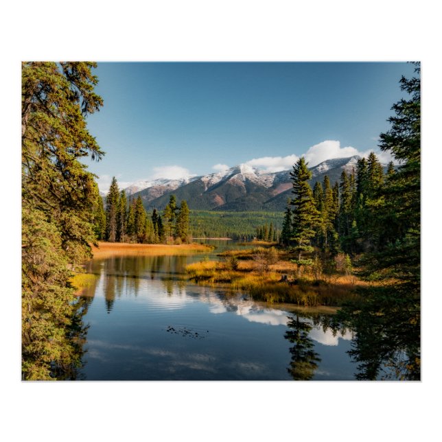 Rocky mountains poster (Front)