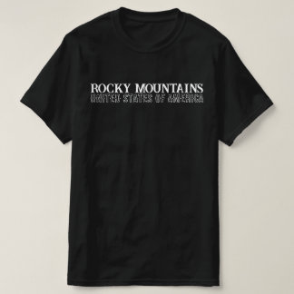Rocky Mountains - United States of America T-Shirt