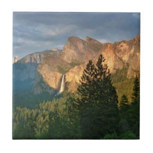 Rocky Mountains Yosemite, California Ceramic Tile