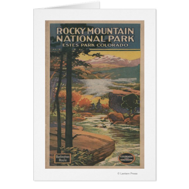 Rocky Mt. Nat'l Park Brochure # 2 (Front)