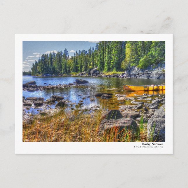 Rocky Narrows PostCard (Front)