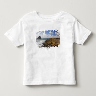 Rocky Oregon Pacific Coast in Pacific City Toddler T-Shirt