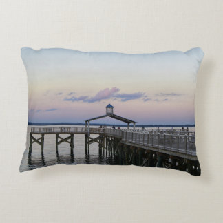 Rocky Point Park Fishing Pier Decorative Cushion