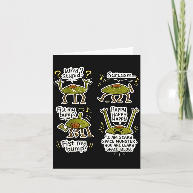 Rocky project hail mary funny meme  card (Front)