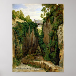Rocky Ravine at Sorrento, 1823 Poster