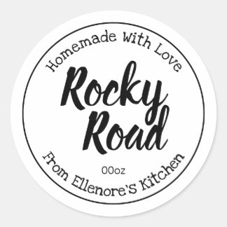 Rocky Road Classic Round Sticker