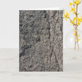 Rocky Rough Surface Card