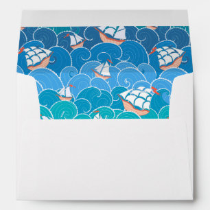 Rocky Sea Pattern Envelope
