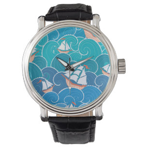 Rocky Sea Pattern Watch