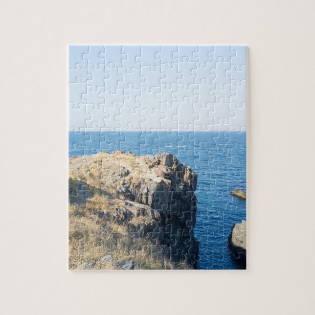 Rocky seascape jigsaw puzzle (Vertical)