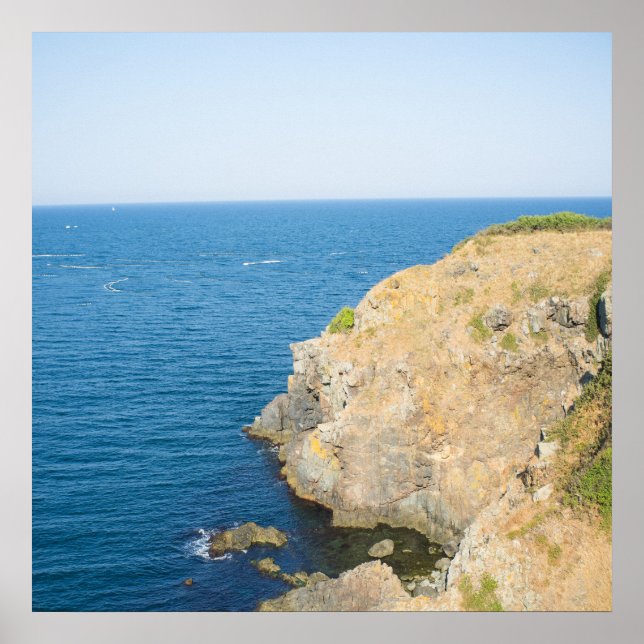 Rocky seascape poster (Front)