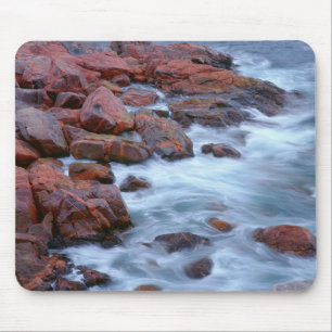 Rocky shoreline with water, Canada Mouse Pad