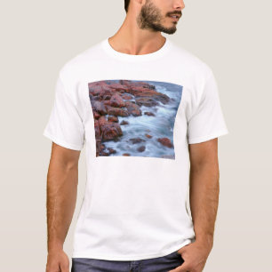 Rocky shoreline with water, Canada T-Shirt