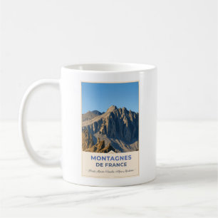 Rocky Summits of the French Alps Coffee Mug