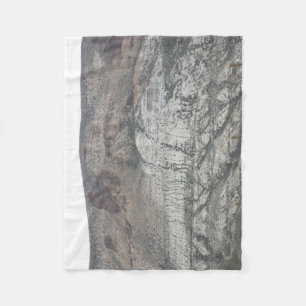 Rocky Surface Fleece Blanket