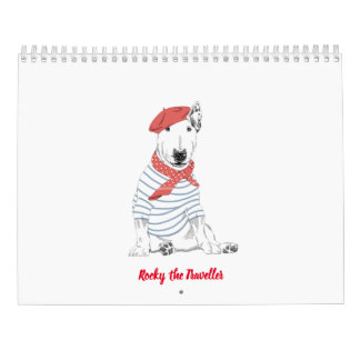 Rocky the Bull Terrier 2024 Costume Calendar