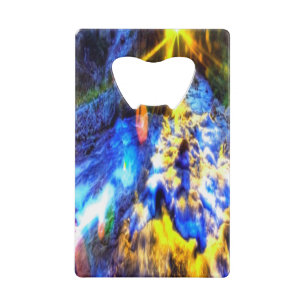 Rocky Waters Bottle Opener Credit Card Size