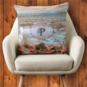 Rocky Waves 0742 Cushion