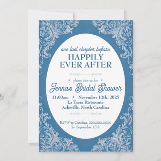 Rococo Bridal Shower Invitation | Vintage Baroque