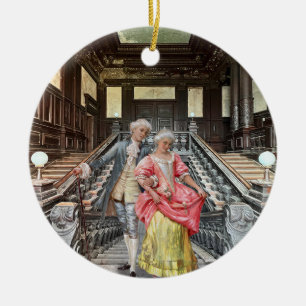 Rococo Ceramic Ornament