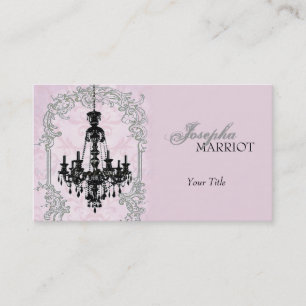 Rococo Chandelier Business Card