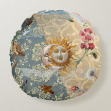 Rococo Cosmic Garden Pillow