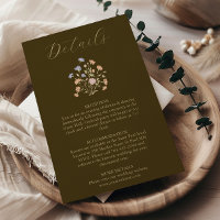 Rococo Floral Antique Frame Wedding