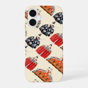 ROCOCO LADY ART DECO BEAUTY FASHION COSTUME DESIGN iPhone 16 CASE