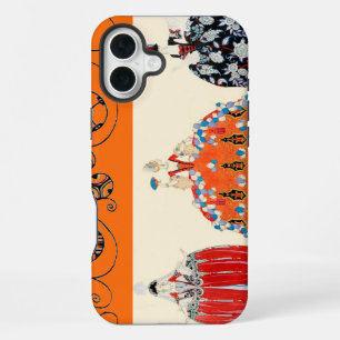 ROCOCO LADY ART DECO BEAUTY FASHION COSTUME DESIGN iPhone 16 PLUS CASE