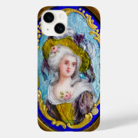 ROCOCO LADY WITH PINK ROSES