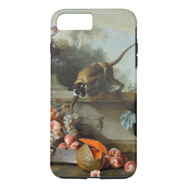Rococo Painting for The Year of the Monkey Case-Mate iPhone Case (Back)