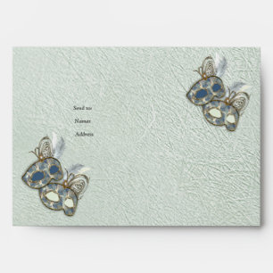Rococo Rich Pattern design with Masks Envelope