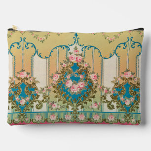 Rococo Versailles Frieze Baroque Vintage Makeup Accessory Pouch