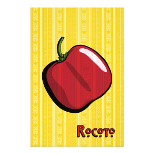 Rocoto Chilli Pepper Art Print
