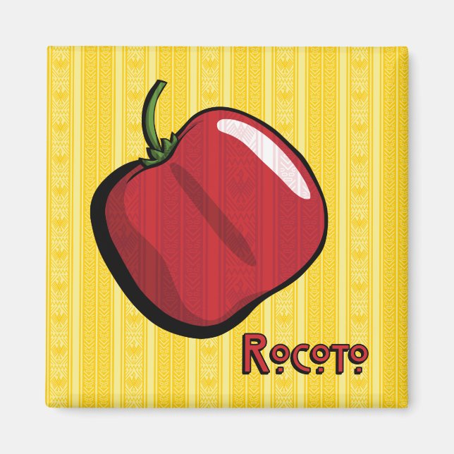 Rocoto Chilli Pepper Magnet (Front)