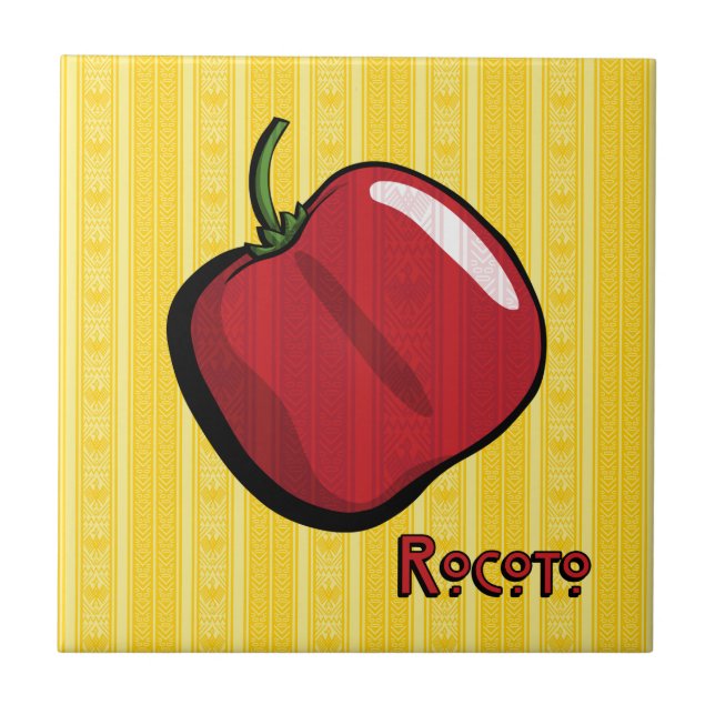 Rocoto Chilli Pepper Tile (Front)