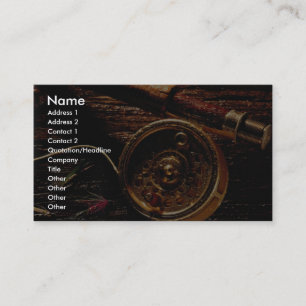 Rod and reel business card