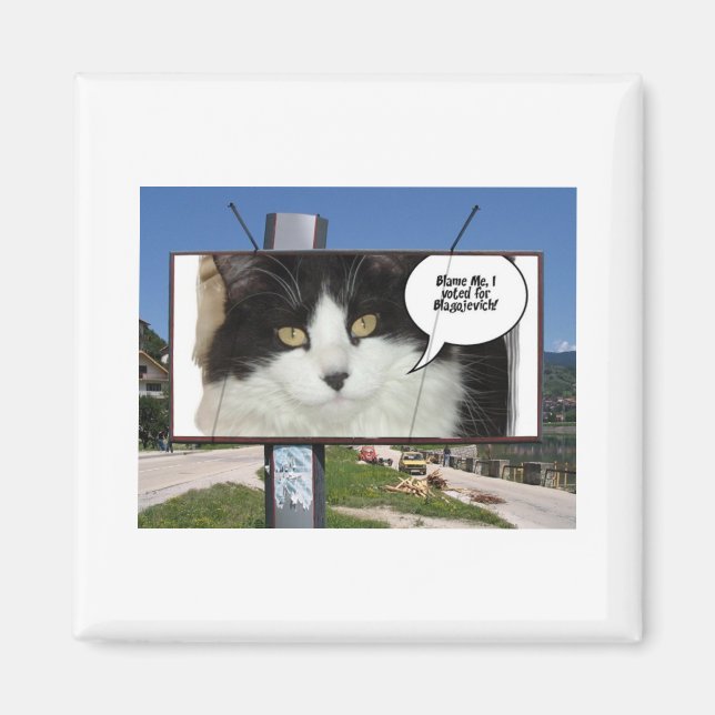 Rod Blagojevich Magnet (Front)