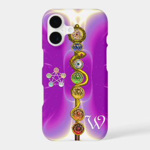 ROD OF ASCLEPIUS 7 CHAKRAS,YOGA ,SPIRITUAL ENERGY
